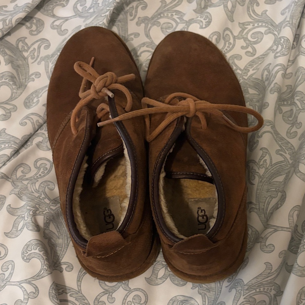 UGG Men's Tan Suede Chukka Boots